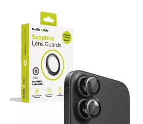 Mobile Origin Sapphire Lens guards ochranné sklo pro Apple iPhone 16/16 Plus černá