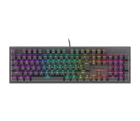 Genesis Thor 303 RGB černá / herní tichá klávesnice / USB