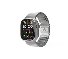 Mobile Origin Watch Titanium Band řemínek pro Apple Watch 49mm/46mm/45mm/44mm stříbrná
