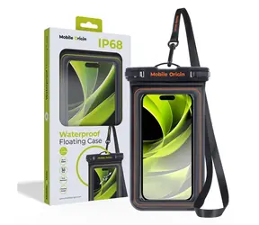 Mobile Origin Waterproof floating case 6.8" černá/oranžová / vodotěsné univerzální pouzdro