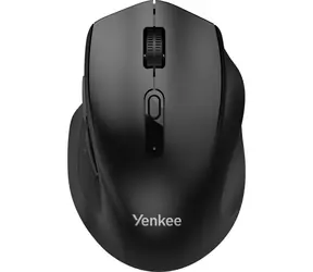 YENKEE YMS 2050BK WL EGO černá / bezdrátová optická myš / 1600 DPI / 6 tlačítek / 2.4 GHz / BT 