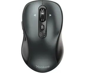 YENKEE YMS 2010BK WL GYRO černá / bezdrátová optcká myš / 3200 DPI / 6 tlačítek / 2.4 GHz / BT