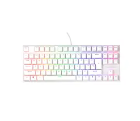 Genesis Thor 303 TKL RGB Outemu Peach Silent bílá / herní klávesnice / USB