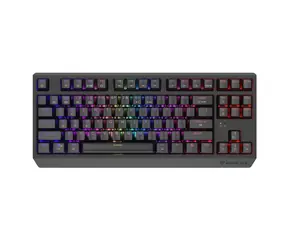 Genesis Thor 230 TKL RGB Wireless Outemu Silent Lemon US černá / herní bezdrátová klávesnice / USB / Bluetooth