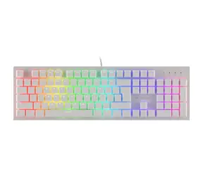 Genesis Thor 303 RGB Outemu Peach Silent bílá / herní mechanická klávesnice / USB