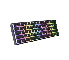 Genesis Thor 660 G2 RGB Gateron Red US černá / herní bezdrátová klávesnice / USB / Bluetooth