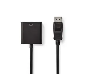 Nedis Adaptér DisplayPort (M) - DVI-D 24+1 (F) 0.20 m černá 