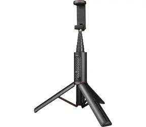 YENKEE YSM 300 černá / Tripod držák na mobil / Bluetooth dálková spoušť / velikost telefonu 4-6" / výška stativu 20-83cm