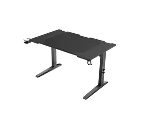 Genesis Holm Modular 120 RGB / Herní stůl / černý / D:120cm / Š:75cm / V:70-90cm