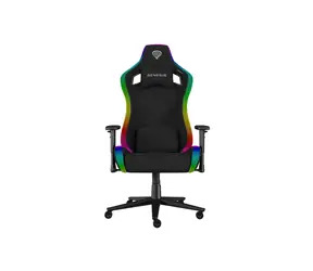 Genesis Trit 660 RGB černá / Herní křeslo / 129-136cm / látka / 150kg