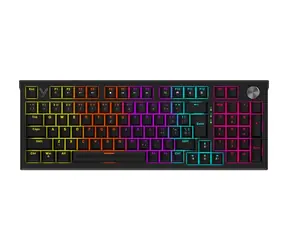 YENKEE YKB 3510 APEX černá / herní klávesnice / mechanická / Outemu Red / RNBW / USB-C / 1.8 m / CZ Layout