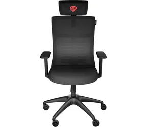 Genesis Astat 200 černá / Herní křeslo / Ergonomické / 160-195cm / Síťovina / 120kg