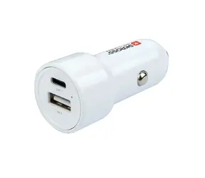 SKROSS USB A+C nabíjecí autoadaptér Dual Car Charger / 65W PD