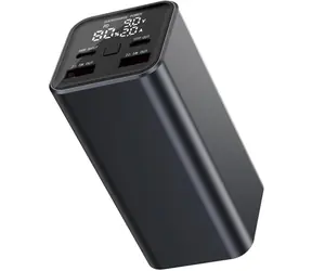 YENKEE YPB 2100 černá / Power Banka / 20000 mAh / 100W / 2x USB-C / 2x USB-A 