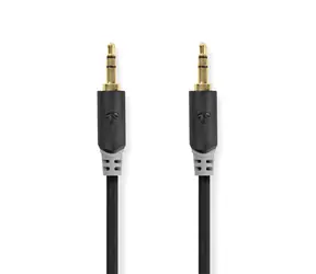 Nedis Stereo Audio kabel jack 3.5 mm (M) - jack 3.5 mm (M) 10.0 m černá