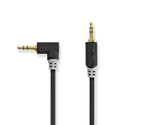 Nedis Stereo Audio kabel jack 3.5 mm (M) - jack 3.5 mm (M) 1.00 m černá 