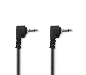 Nedis Audio Video kabel jack 3.5 mm (M) - jack 3.5 mm (M) 1.00 m černá