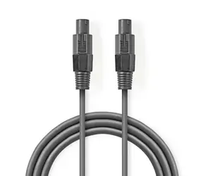 Nedis Repro kabel Speaker (M) - Speaker (M)  5.00 m tmavě šedá 