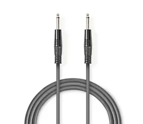 Nedis Mono audio kabel jack 6.35 mm (M) - jack 6.35 mm (M) 3.00 m 