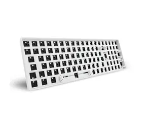 Sharkoon Skiller SGK50 S2 Barebone bílá / tělo klávesnice / ISO/ANSI Layout / Hot-Swap / RGB