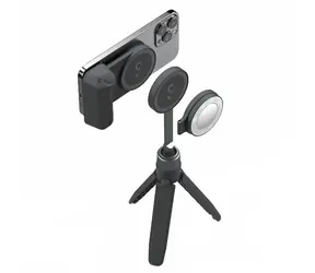 ShiftCam SnapGrip Creator Kit černá / tripod + foto adaptér + LED ring světlo