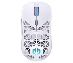 Endorfy LIV Plus Wireless bílá / Bezdrátová myš / optická / 26000 dpi  / 6 tlačítek / ARGB / USB / 1.8m / dokovací stani