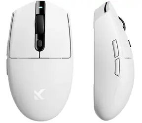 MCHOSE G3 bílá / herní bezdrátová myš / optická / 12000 DPI / 5 tlačítek / 2.4 GHz / BT / USB-C 