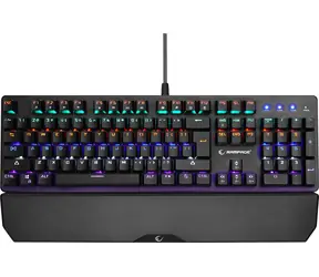 Rampage KB-R86 Umbra Kaicheng Blue černá / herní klávesnice / mechanická / Kaicheng Blue / USB / US Layout