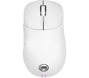 GAMIAC PA50 bílá / herní ergonomická myš / optická / 12400 DPI / 6 tlačítek / USB-C