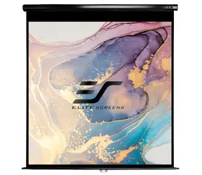 ELITE SCREENS plátno roleta 99" (251.5cm) / 1:1 /  177.8×177.8cm / zisk 1.1