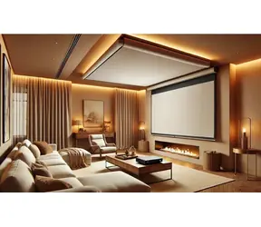 ELITE SCREENS plátno elektrické motorové 110" (279.4cm) / 16:9 / 137.2×243.8cm / 12" drop / MaxWhite FG