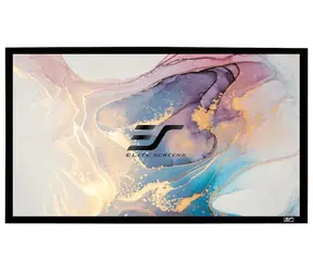 ELITE SCREENS plátno v pevném rámu 135" (342.9cm) / 16:9 / 168×299cm / zisk 1.1 / rám černý 6cm
