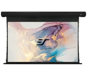 ELITE SCREENS plátno elektrické motorové 100" (254cm) / 16:9 /124.5×221.5cm / hliníkový case černý / 24" drop / MaxWhite