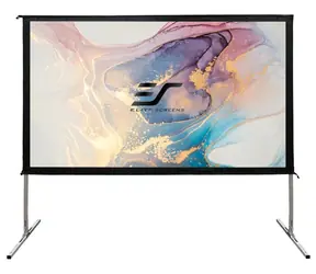 ELITE SCREENS plátno mobilní outdoor stativ 150" (381cm) / 16:9 / 186.9×332cm / hliníkový / přední a zadní projekce