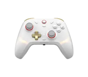 GameSir Cyclone 2 bílá / Bluetooth & 2.4GHz & USB-C / Nintendo Switch / Android / PC / iOS