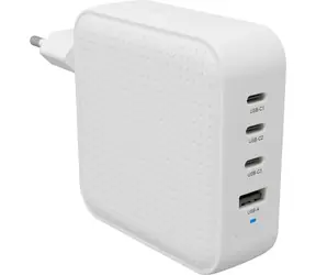 Targus HyperJuice 100W bílá / nabíječka do sítě / 3x USB-C / 1x USB-A / QC 3.0 / PD 3.0