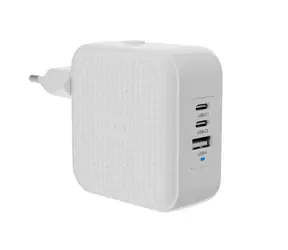 Targus HyperJuice 70W bílá / nabíječka do sítě / 2x USB-C / 1x USB-A / QC 3.0 / PD 3.0