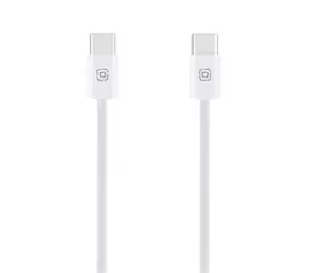 OBAL:ME Super Fast USB-C/USB-C Pletený kabel 60W 1m White