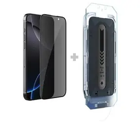 Nillkin Tvrzené Sklo 0.25mm Guardian 2.5D pro Apple iPhone 16 Pro Max Black (s aplikátorem)