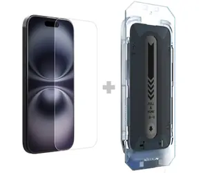 Nillkin Tvrzené Sklo 0.2mm H+ PRO 2.5D pro Apple iPhone 16 (s aplikátorem)