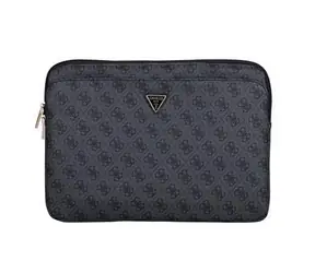 Guess PU 4G Triangle Logo Obal pro Notebook 14" Black