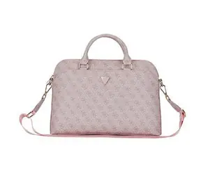 Guess PU 4G Triangle Logo Taška na Notebook 13/14/15" Pink