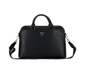 Guess PU Grained Triangle Logo Taška na Notebook 13/14/15" Black