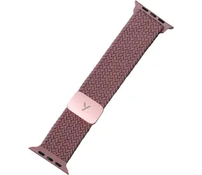 YENKEE YWB 052 AW Nylonový řemínek pro Apple Watch 38 & 40 & 41 mm fialová 