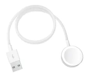 YENKEE YCW Nabíjecí kabel pro Apple Watch 1m bílá / USB-A / 2.5W