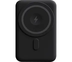YENKEE YPB 501 MagSafe PB 5000 BK SILIC černá / bezdrátová MagSafe nabíječka / 5000 mAh / 15W / USB-C / stojánek