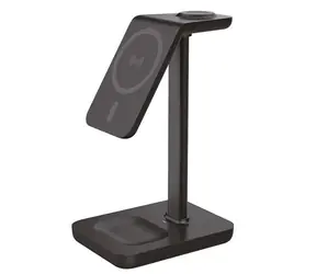 Solight SSWC02 / stolní nabíječka / 3v1 / Qi2 / MagSafe