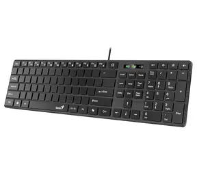 GENIUS Slimstar K500 Education černá / Kancelářská klávesnice / drátová / USB / Bez layoutu