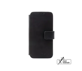 FIXED Kožené pouzdro typu kniha ProFit pro Samsung Galaxy A36 5G černé