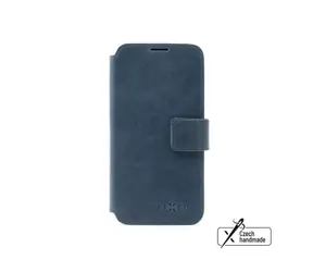 FIXED Kožené pouzdro typu kniha ProFit pro Samsung Galaxy A56 5G modré